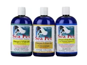 Omega 3 Fish Oil “600”(peppermint flavor) w/ Natural Vitamin E for Horses