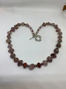 #12 Strawberry Quartz and Pink Tourmaline Necklace