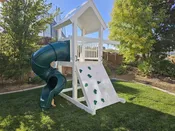The Space Saver – Backyard Swing Set