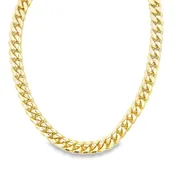 10mm Thick Curb Cuban Necklace Chain (F43-44,46-48)