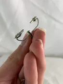 Jewel Encrusted Cupid's Arrow Earrings — Champaign Estate Sales