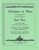 Christmas in Brass Book Three for brass quintet, arr. Matchett