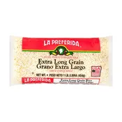 Enriched Extra Long Grain White Rice (1 lb) | La Preferida
