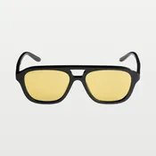 Balenciaga Men's Daily Pilot Sunglasses in Black/yellow — Black/Yellow