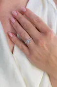 2.01ct Lab Grown Round Diamond Engagement Ring — Lewis Jewelers