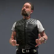 All Leather Double Diamond Cali Cut