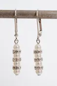 4 Tier Small Pearl Earring