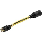 15A Male Twist-To-Lock Plug to 20A Female Converter Adapter