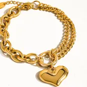 Allure Heart Chain Bracelet