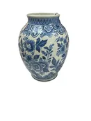 10" Vintage Delft Holland Blue & White Vase
