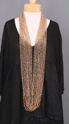 Crystal Strand in Gold Illusion