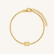 111 Manifestation Chain Bracelet