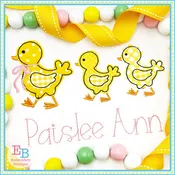 3 Ducks Bean Stitch Applique