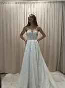 Essense of Australia | “3899” | Bridal Size 12 | Ivory/Ivory/Porcelain