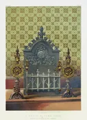 A Grate & Fire Dogs - England: J. B. Waring 1862