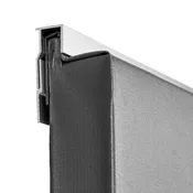 Zebra 6' Wall Pad "J" Channel