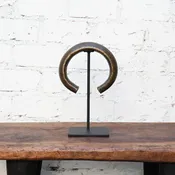 Antique West African Bronze Manilla Collar — Made Solid