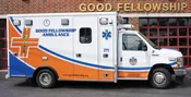 GOOD FELLOWSHIP AMBULANCE, WEST CHESTER PA 2023 FORD E-450 TYPE 3 LIFE LINE AMBULANCE. SALESPERSON ALAN WALLACE
