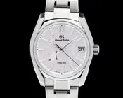 Grand Seiko SBGA413G Heritage Collection "Shunbun" Titanium Pink Dial