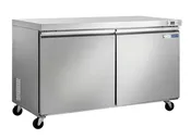 2 Door Undercounter Refrigerator