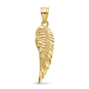 Gold Angel Wing Pendant