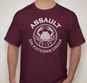 T-SHIRT: Big Logo - Maroon
