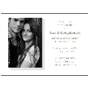 10th Wedding Anniversary Party Invitation, Style 2 Sample H
