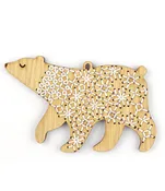 Bear Stitched Ornament Kit (Kiriki Press)