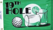 19th Hole Golf Flag