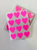 Mini Heart Stickers — Missing Q Press