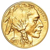 1 oz Gold Buffalo BU (Random Year)