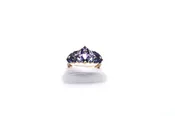 Amethyst and Tanzanite Ombre Ring — Langert Netzband Fine Jewelers