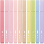 BIBLE HIGHLIGHTERS NO BLEED BEAUTIFUL 10 PACK