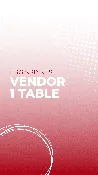 Vendor: 1 Tables & 2 Chairs — Erg Sprints