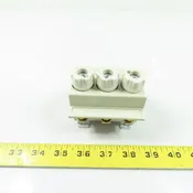 02/3-320.116 3-Pole D02 Neozed Fuse Base