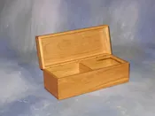Recipe Box – Solid Wood 4 x 6 Double Size