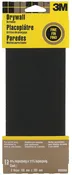 3M 9089 Sanding Screen, 11 in L, 4-3/8 in W, 120 Grit, Fine, Silicone Carbide Abrasive, Cloth Backing