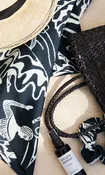 Avion Femme Print Silk Scarf — AVION Clothier