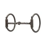 3" D-Ring Twisted Wire Snaffle 5"