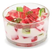2-Wick Color Bowl Candle - RASPBERRY ROSE