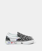 VANS X PUNK AND YO_SKATE SLIP-ON :::BLACK/WHITE:::
