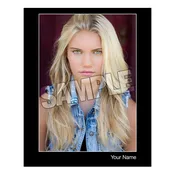 Black Bordered 8×10 Headshot