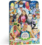 24Pk International Women's Day Colored Pencil Set