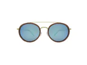 Caden Wood & Metal Sunglasses