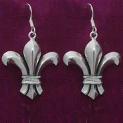 Broadway Fleur de lis earrings