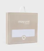 MAYORAL BABY KNIT BLANKET WHITE                      9853      SALE