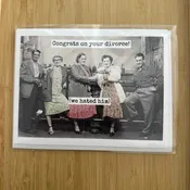 Congrats On Your Divorce Card