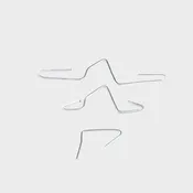 2-Piece Wire Crossarm Clips for T-Post