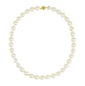 12mm Pearl Beaded Magnet Short Necklace