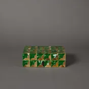 Angle Box | Resin & Horn Inlay